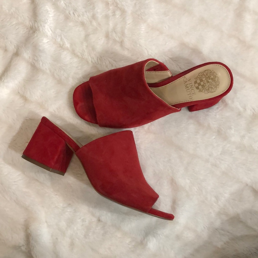 Vince Camuto Suede Mules